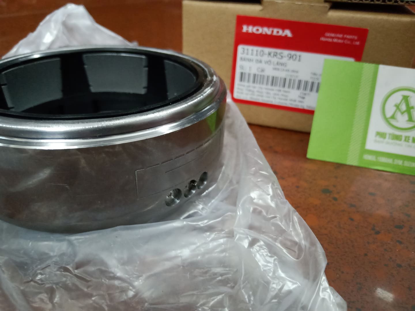 Vô lăng 6 cục xe Wave Alpha Wave Rs Honda loại 1