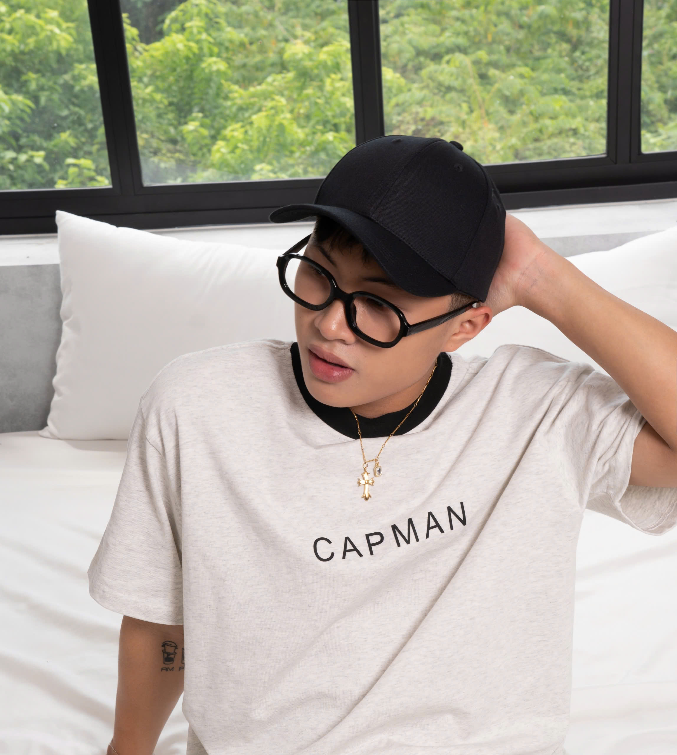 Mũ lưỡi trai trơn basic CAPMAN CLUB nam nữ unisex CM99