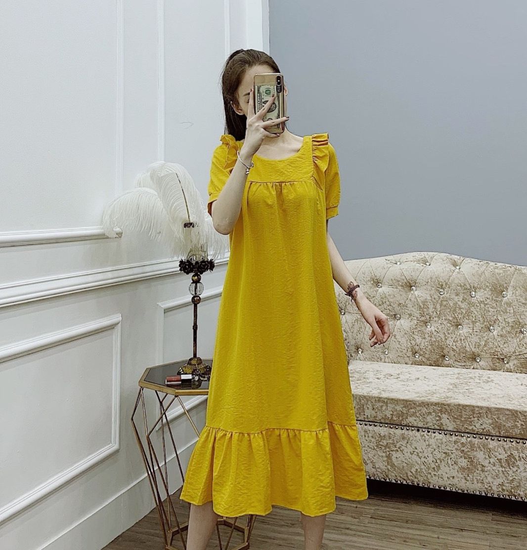 đầm bầu dễ thương