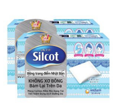 Bông tẩy trang Silcot
