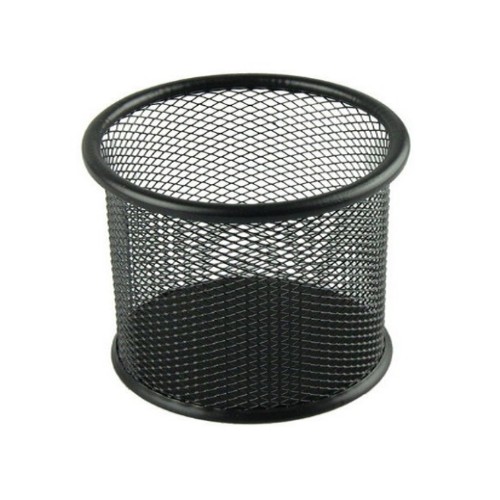 Hộp cắm viết sắt tròn (027251) _(9 x 10)cm