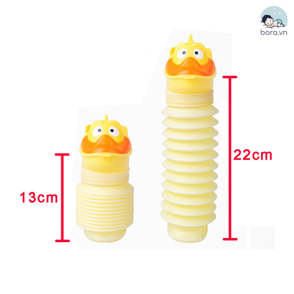 Bình đi tiểu mini cho bé trai, bé gái [Thuận tiện khi cho bé đi chơi, xe hơi, đi du lịch]