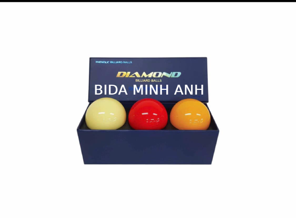 BỘ BÓNG BI BIDA LÍP QUỐC DIAMOND 61,5MM & 63MM