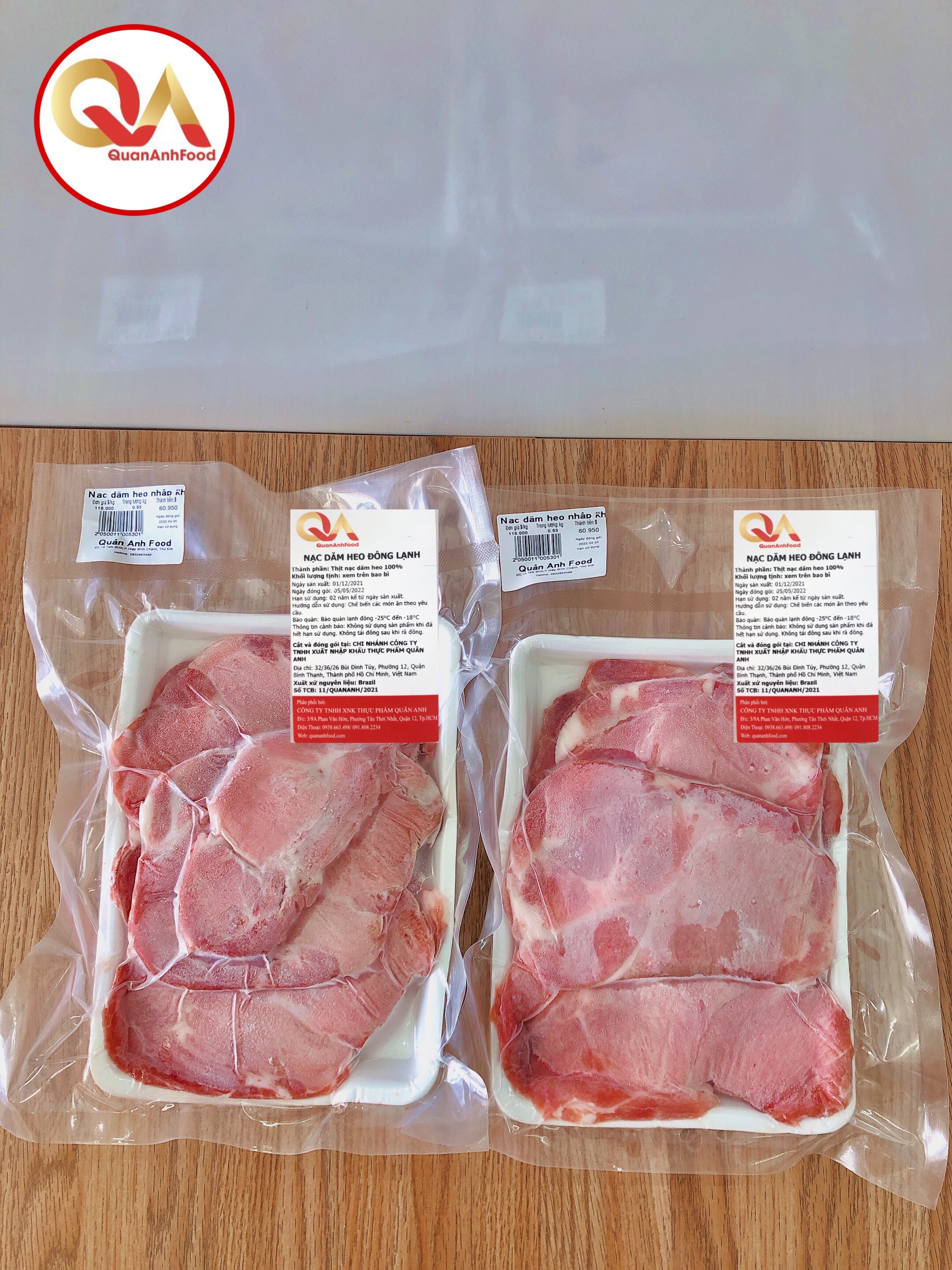 [CHỈ GIAO HỎA TỐC HCM] - Nạc Dăm Heo Nhập Khẩu