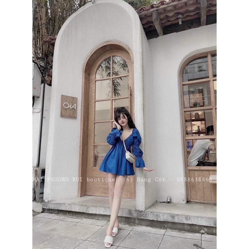 [HCM]Đầm Tay Phòng Bigsize 60 Đến 90KG