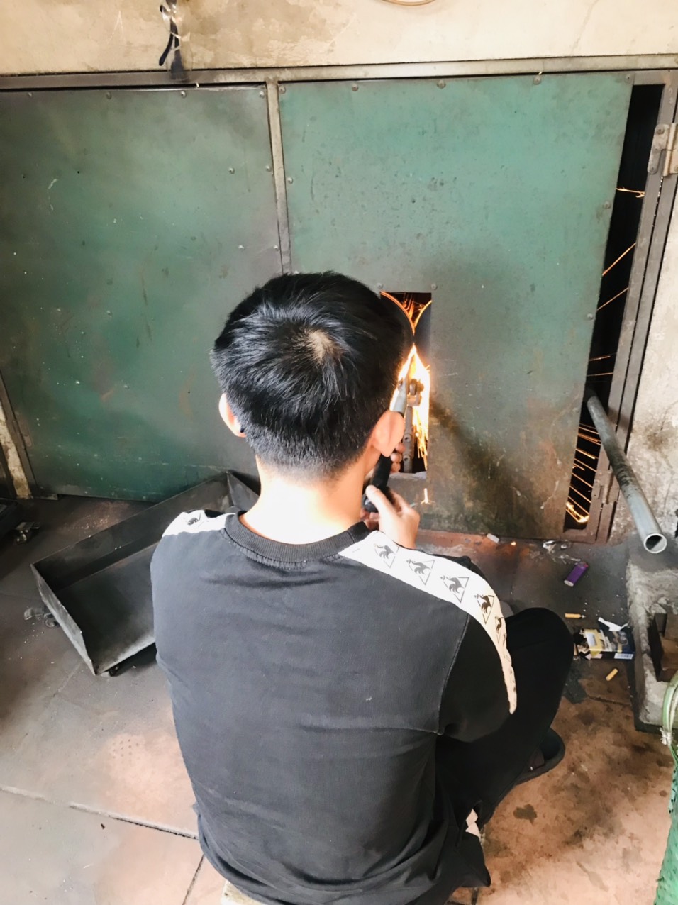 Dao chặt làng nghề đã sỹ chuẩn nhíp xe 100%