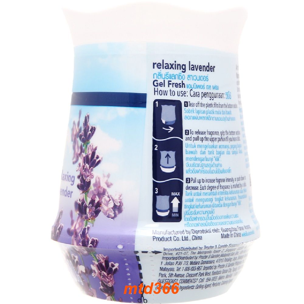 Sáp Thơm Phòng 180G Ambi Pur Relaxing Lavender