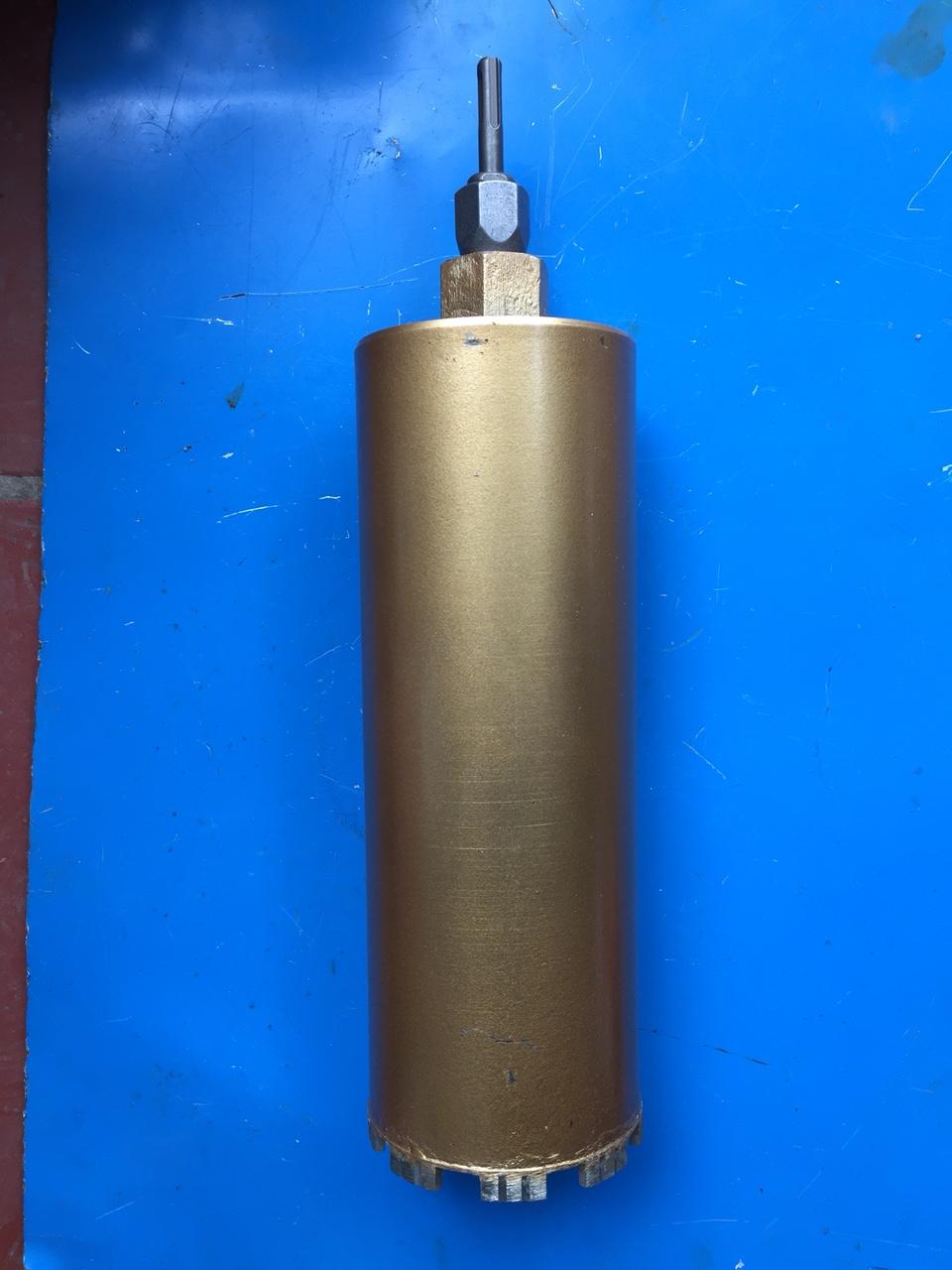 Mũi khoanrút lõi phi 114mm Tặng kèm 1 đầu chuyển khoan; Mũi khoan rút lõi bê tông