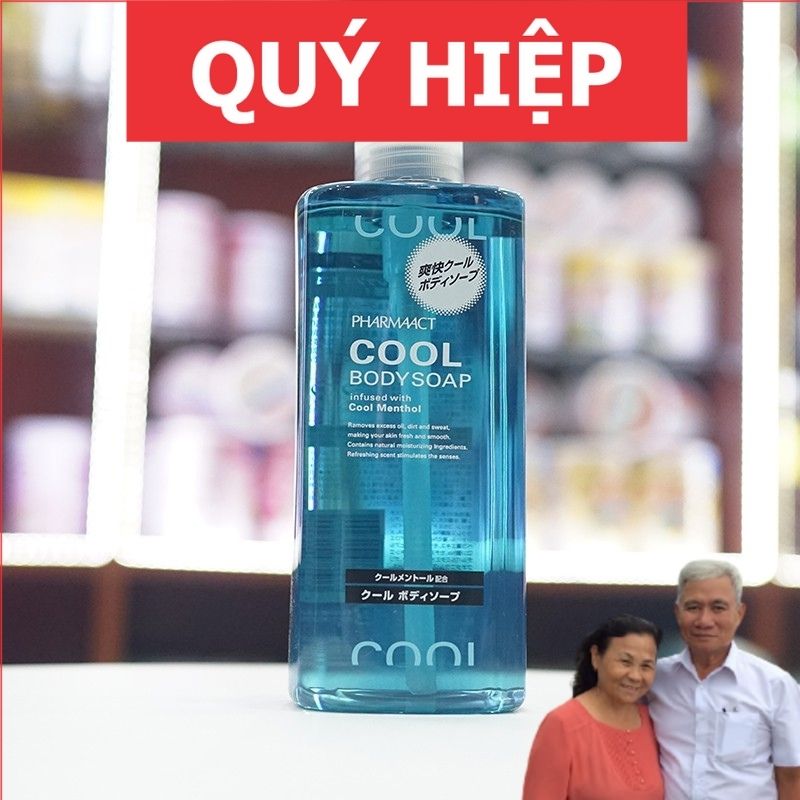 Sữa tắm nam Pharmaact Tonic Nhật Bản 600ml hàng Nhật nội địa - FreeShip Max - Konni39 Sơn Hòa