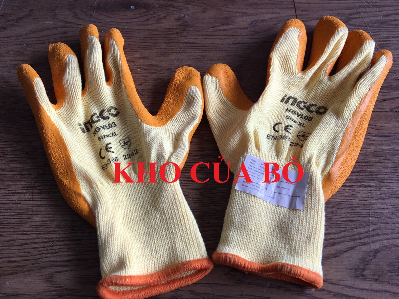 Găng tay cao su INGCO HGVL03