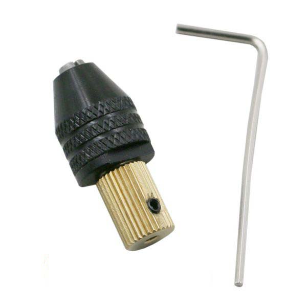 đầu kẹp mũi khoan 3 chấu động cơ moto 775