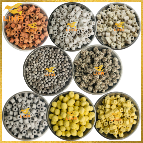Sứ Lọc Bể Cá Loại Tốt 1kg - Vật Liệu Lọc Nước Cho Bể Cá