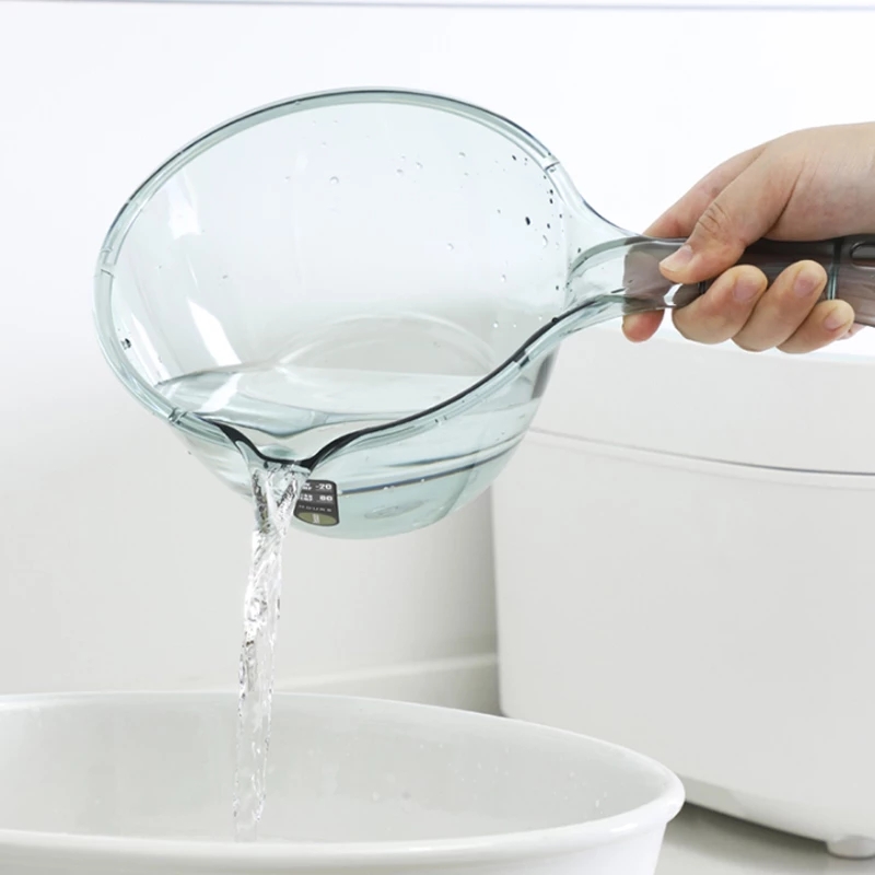 Gáo Múc Nước Nhựa Acrylic Trong Suốt Ca Múc Nước Nhiều Màu Tiện Lợi (Bảo Hành 3 Tháng)