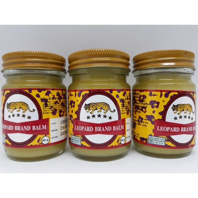 Dầu cù là con báo thái lan leopard Brand Balm 40 gam
