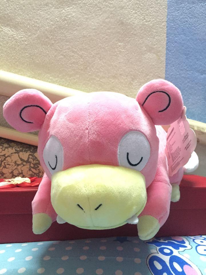 Gấu bông Pokemon - slowpoke dáng ngủ cute