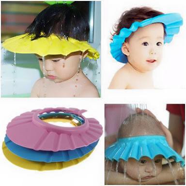 Mũ Tắm Chắn Nước Cho Bé