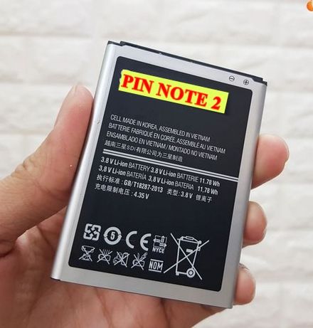 Pin thay thế cho Samsung Galaxy Note 2 (N7100) Dung Lượng 3100mAh