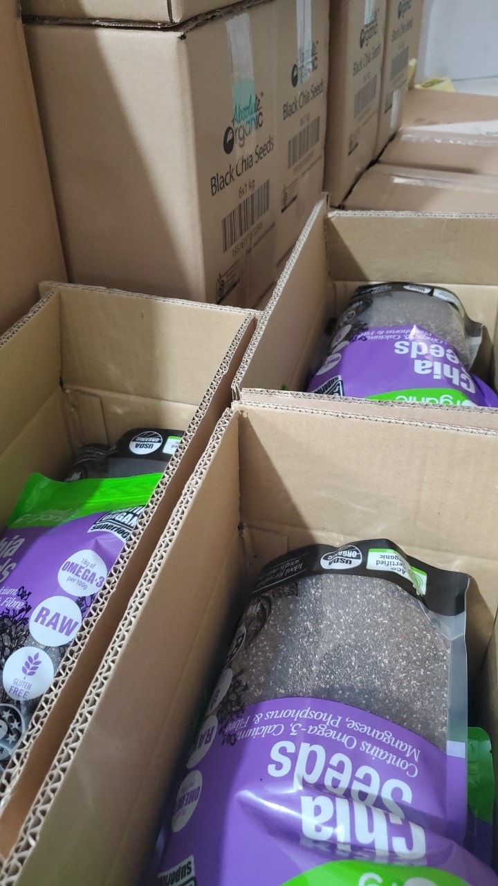 1kg hạt chia gói tím