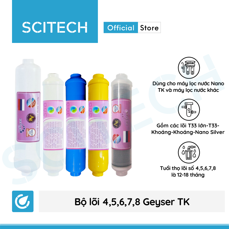 [HCM]Máy lọc nước Nano Geyser TK8