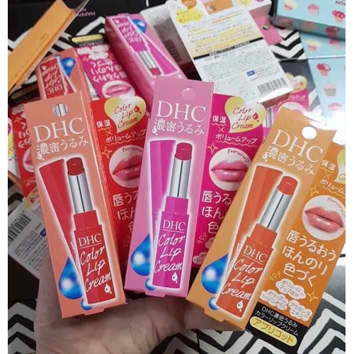 SON DƯỠNG MÔI CÓ MÀU DHA NHẬT BẢN (THỎI 1.5G)