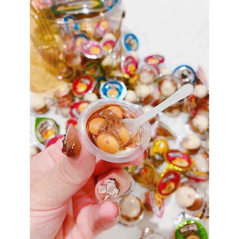 BÁNH CHẤM SOCOLA THÁI LAN ( Maoji - Star Cup) HỘP 100 HỦ BÁNH