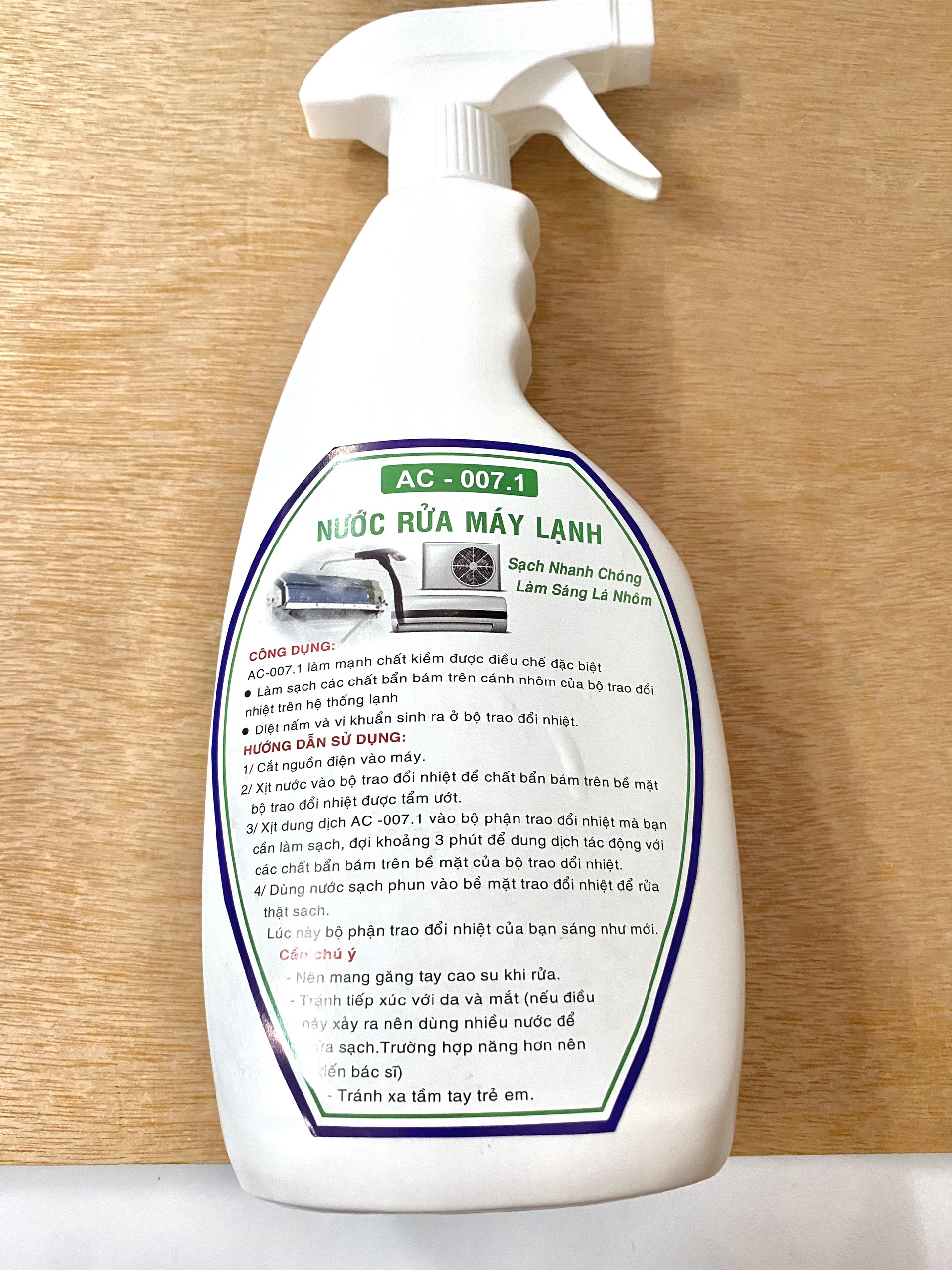 Nước rửa dàn lạnh Máy Lạnh AC-007.1