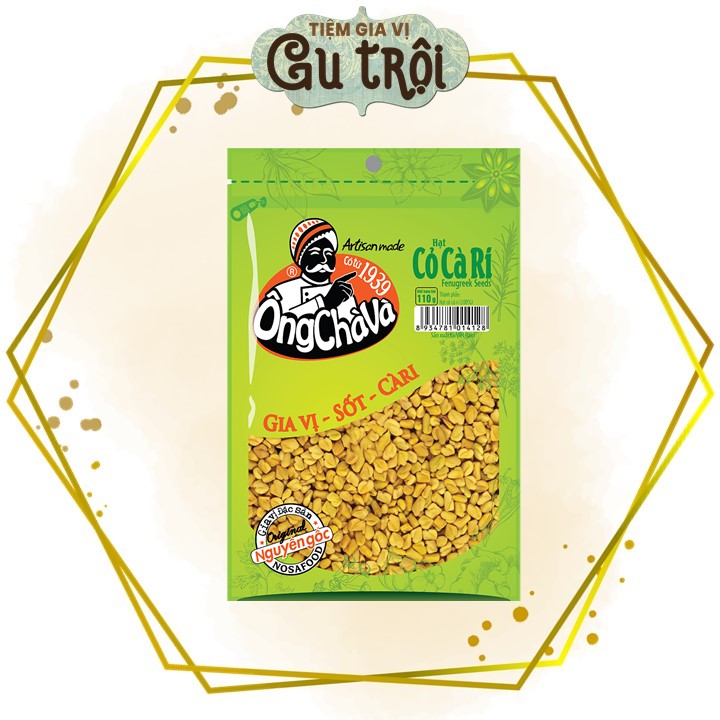 Hạt cỏ cà ri ông chà và 110g - fenugreek seed