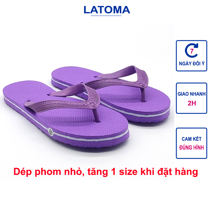 Dép xỏ ngón đi trong nhà, dép nam nữ chất liệu xốp rẻ đẹp thời trang Latoma TA0751 (Nhiều màu)