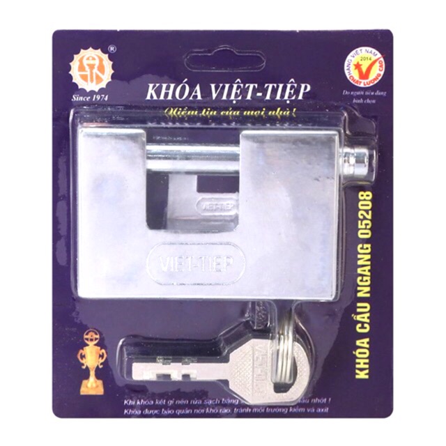 KHÓA CẦU NGANG VIỆT TIỆP 208