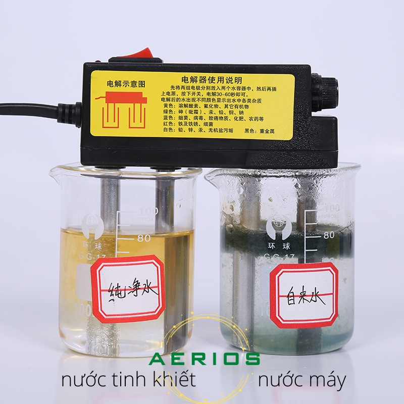 Máy Điện Phân Nước, Dụng Cụ Kiểm Tra Độ Sạch Của Nước