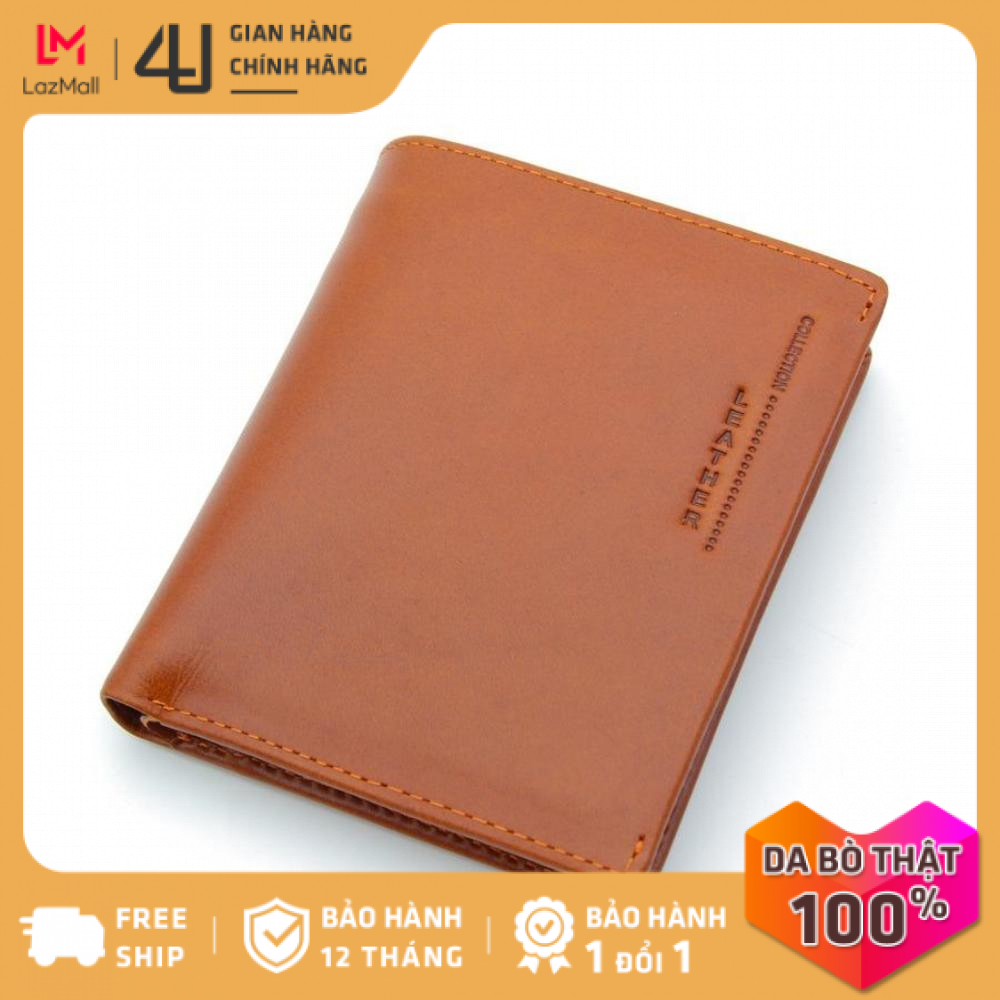 >> BÁO GIÁ BÓP VÍ NAM DA BÒ THẬT CAO CẤP DÁNG PHIÊN BẢN 2020 | Shopee Lazada Sendo Tiki mới nhất 246 Bóp ví nam da bò thật 4U cao cấp, có nhiều ngăn đựng tiền và thẻ tiện dụng để vừa túi quần, thiết kế dáng đứng thời trang lịch lãm FB185B (Bò)