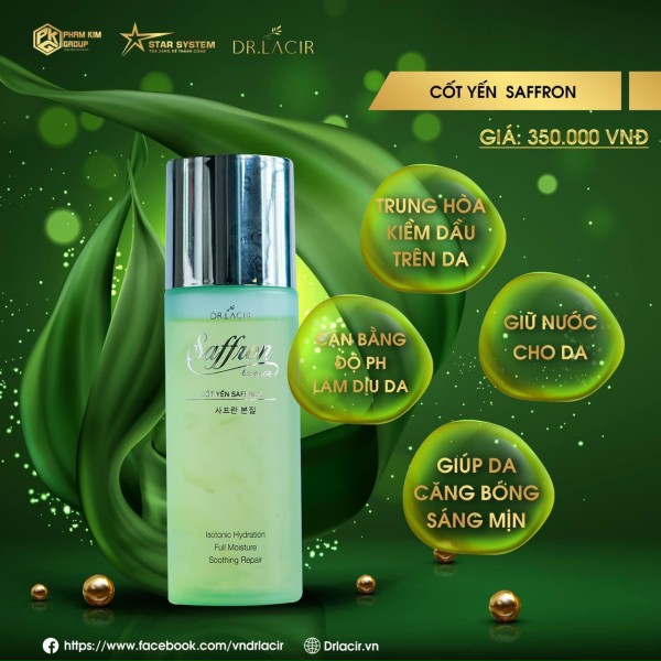 Cốt Yến Saffron Dr Lacir 100ml (chính hãng100%)