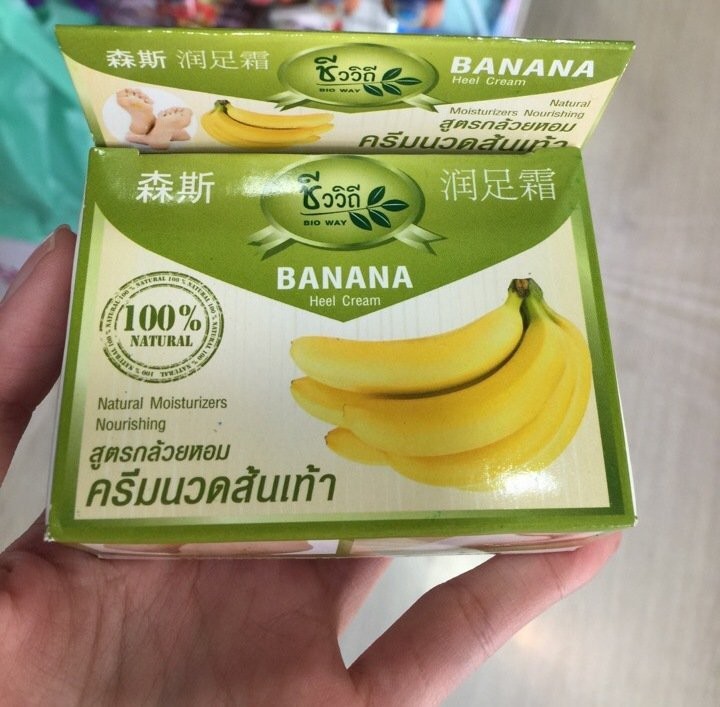 KEM TRI NỨT GÓT CHÂN CHUỐI THÁI LAN