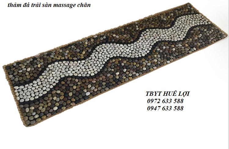 Thảm đá sỏi trải sàn massage chân