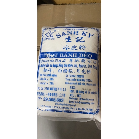 Bột bánh dẻo Sanh Ký 1kg