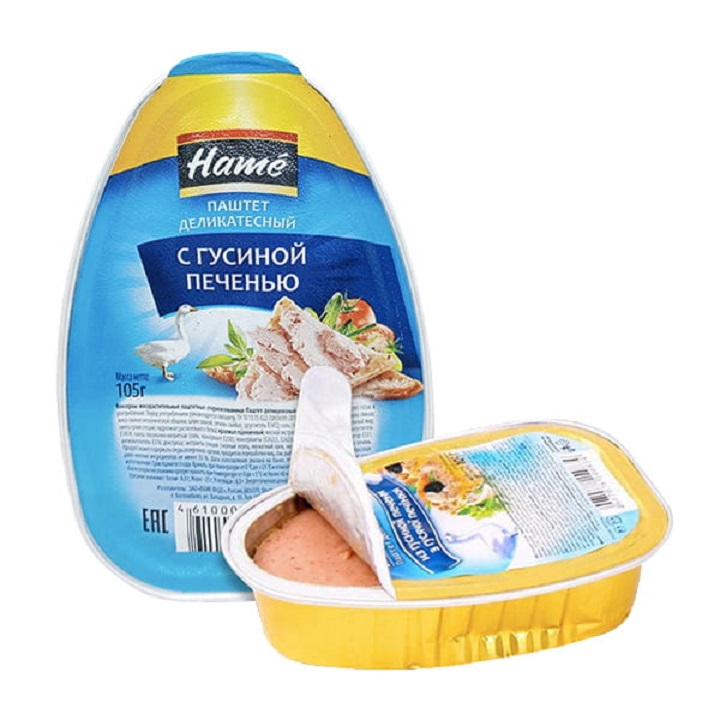 Pate gan ngỗng Nga hộp 105g