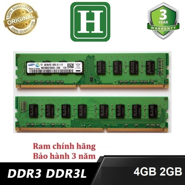 Bảng giá Ram PC 2GB, 4GB DDR3 Bus 1600 và một số loại khác, hàng zin chính hãng bảo hành 36 tháng Phong Vũ