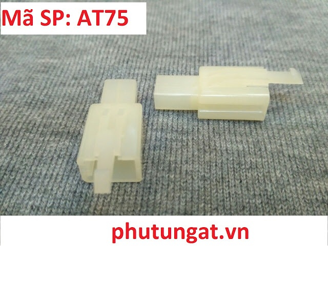 Nhựa Đầu Cái 2P 2.8 - AT75 ( 1 bịch / 10 Cái)