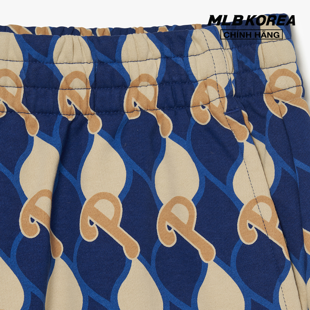 MLB - Quần shorts unisex ống rộng Argyle Monogram Pattern 5 3ASPM0333-10NYL