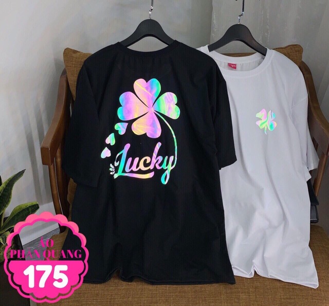 Áo phông phản quang hoa Lucky KTH0220