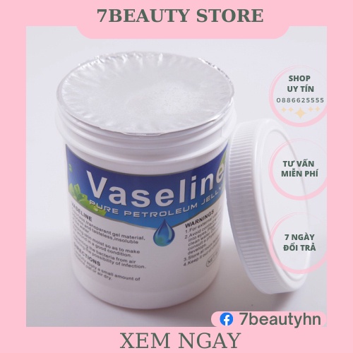 Hũ vaseline (500g) Dùng trong phun xăm