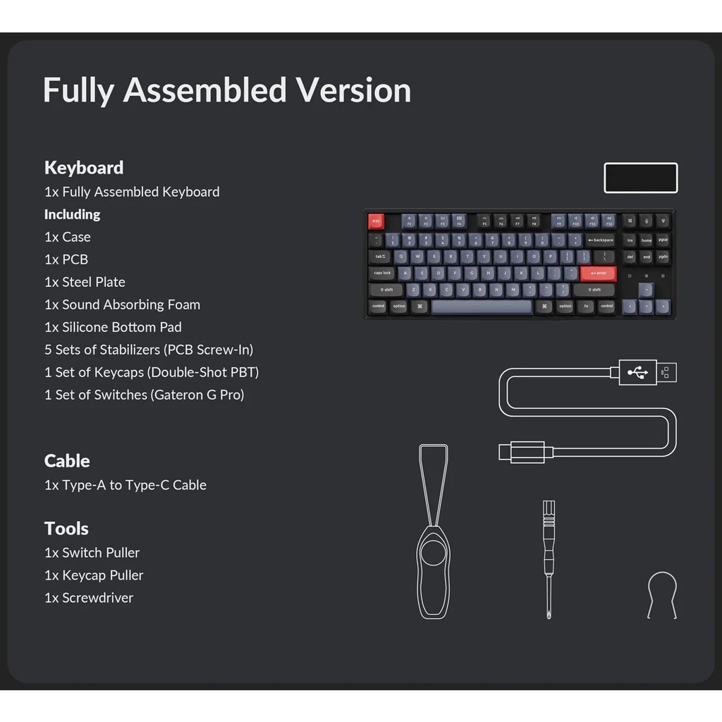 Keychron K8 Pro - Bàn phím cơ Keychron K8 Pro