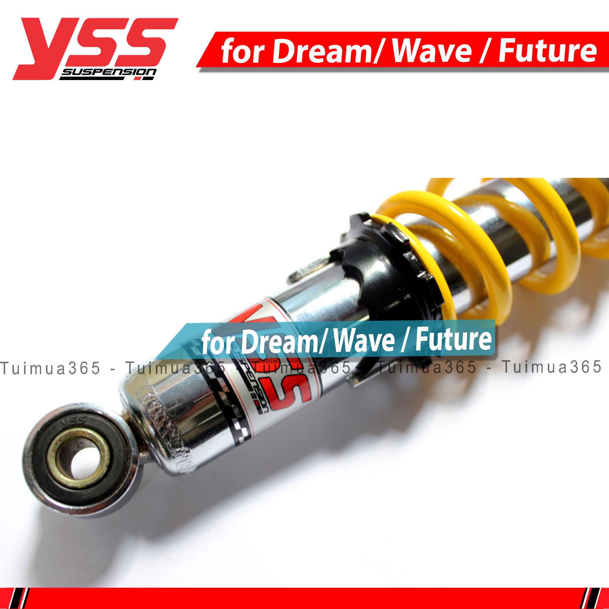 [HCM]Phuộc YSS Nice Crom/Vàng Honda Dream - Wave ( Thái Lan )