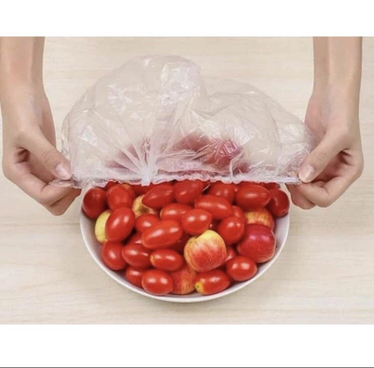 Túi 100 màng bọc thực phẩm có chun co dãn tái sử dụng