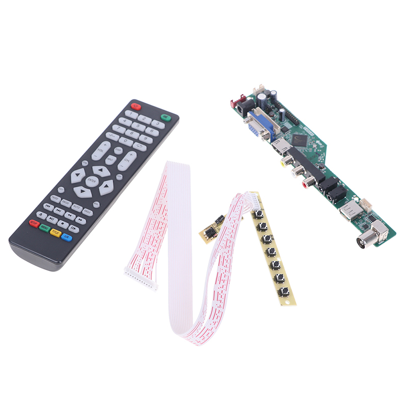 Greenwind Bảng Điều Khiển TV LCD Đa Năng T.V53.03 Bo Mạch Chủ TV Analog ...