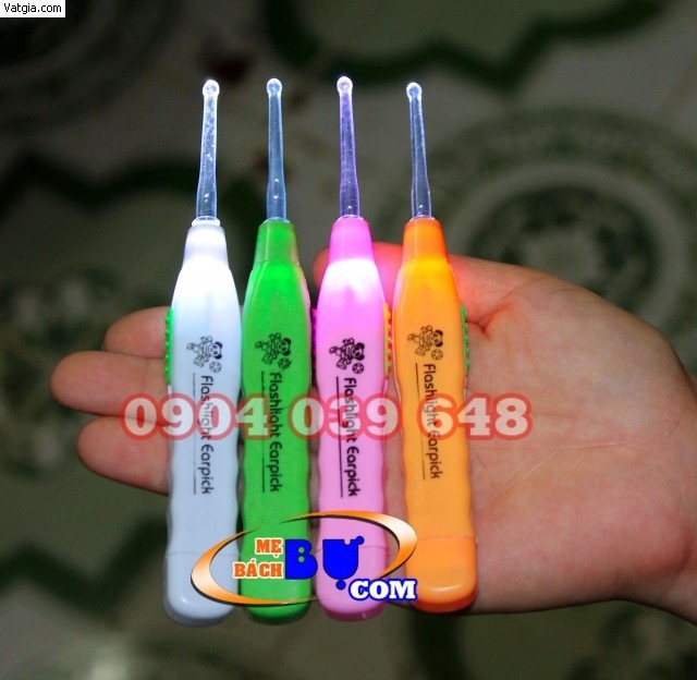 Dụng Cụ Lấy Ráy Tai Có Đèn Flashlight Earpick - lay ray tai