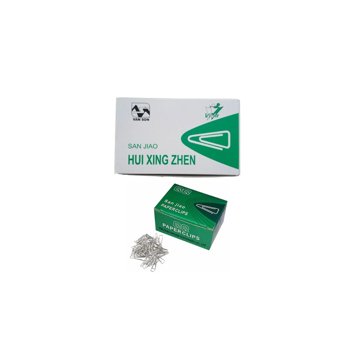 Kim Kẹp Giấy Đầu Tam Giác C62 Hộp 10 Hộp Nhỏ