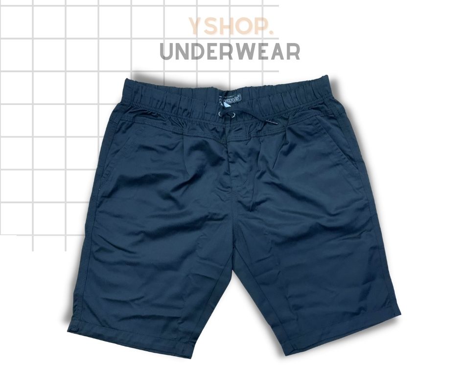 [HCM] Quần Short Kaki Nam Lưng Thun - Chất Kaki Co Giãn