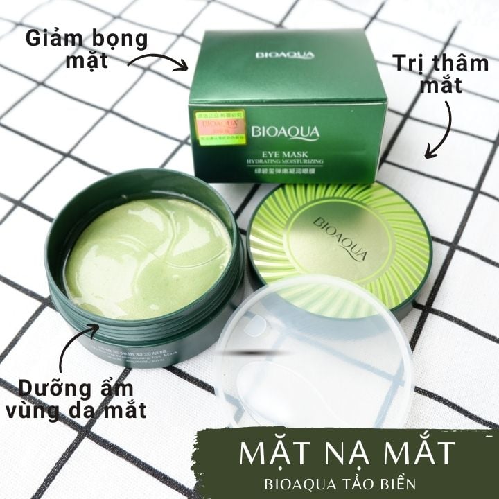 Mặt Nạ Tảo Biển Dưỡng Da Mắt Bioaqua