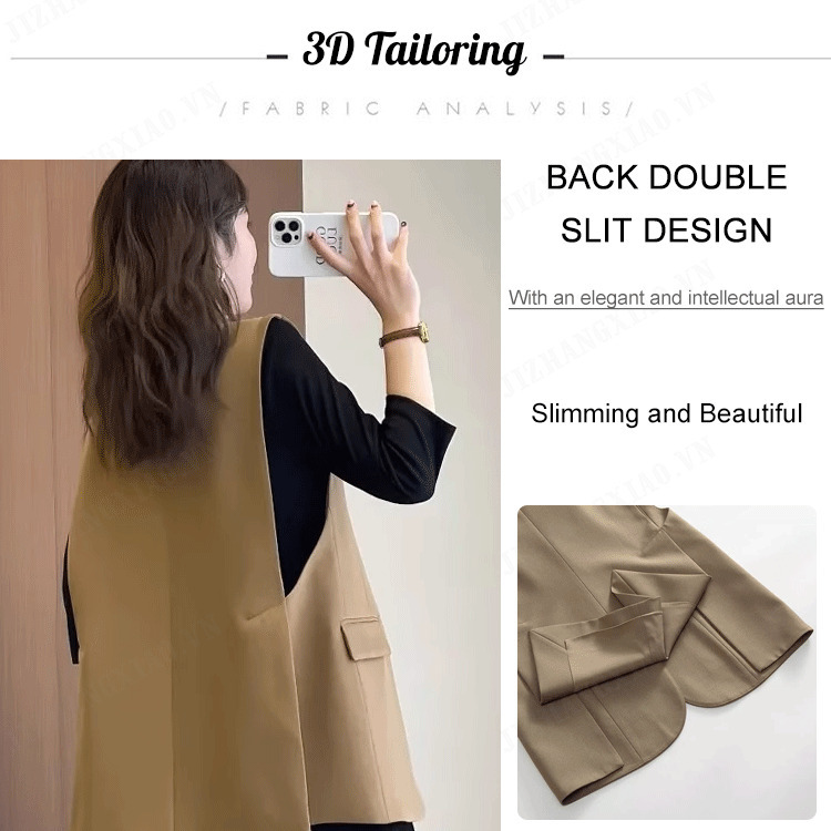 Modern Women's Suit Vest for a Sharp Look